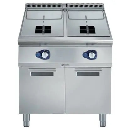 Electrolux Modular Cooking Range Line 900XP 391078, Two Wells Gas Fryer 15 Liter