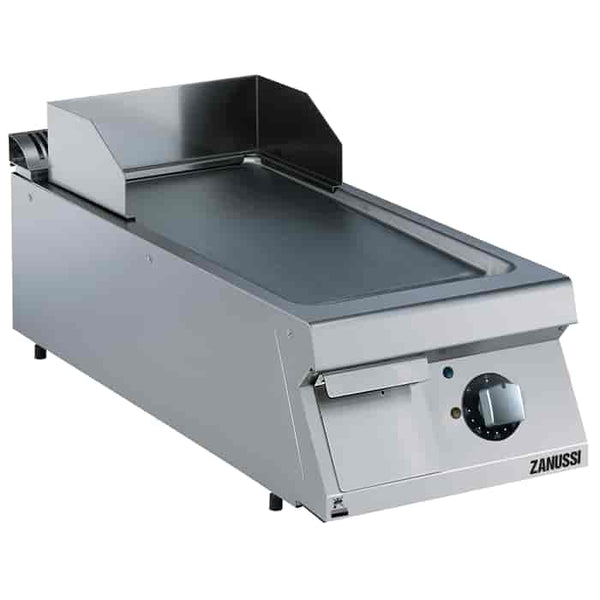 Zanussi EVO900 392357, 400mm Fry Top with Smooth Brushed Chrome Horizontal Plate