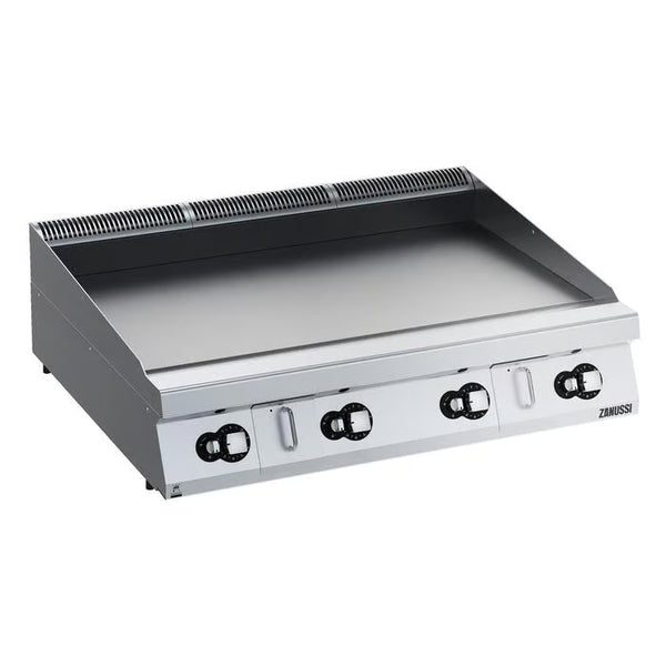 Zanussi EVO900 392406, 1200mm Fry Top with Smooth Chromium Plate