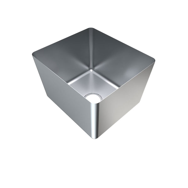 3Monkeez Hfs20 1 2Mm Premium Hand Fabricated Sink Bowl 90Mm Centre O L 450X400X250