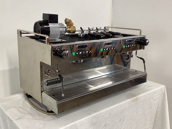 Rocket Boxer Timer A3 3 Group Coffee Machine