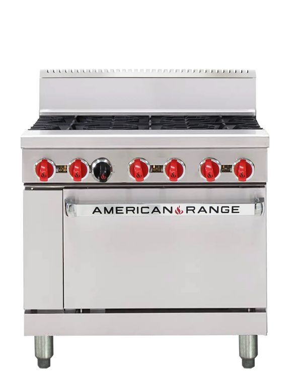 American Range 36" Oven Range AAR.6B