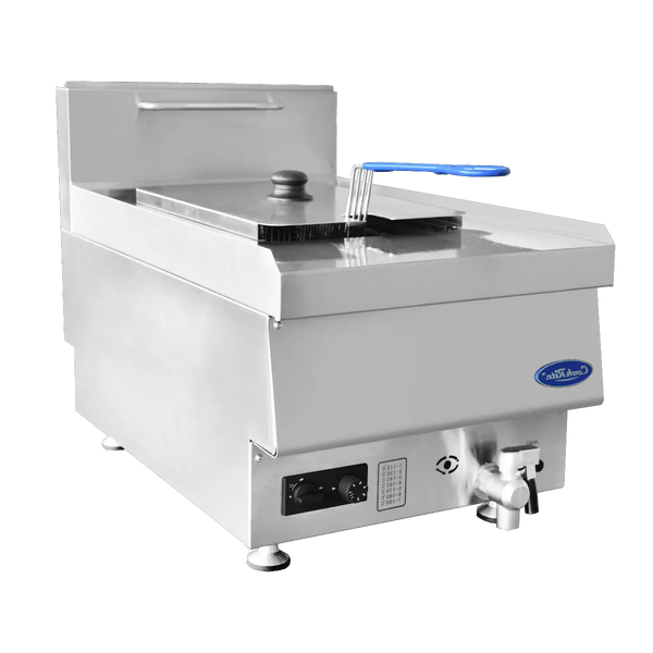 Cookrite AT65G4F-C-LPG, 1 Tube Gas Deep Fryer