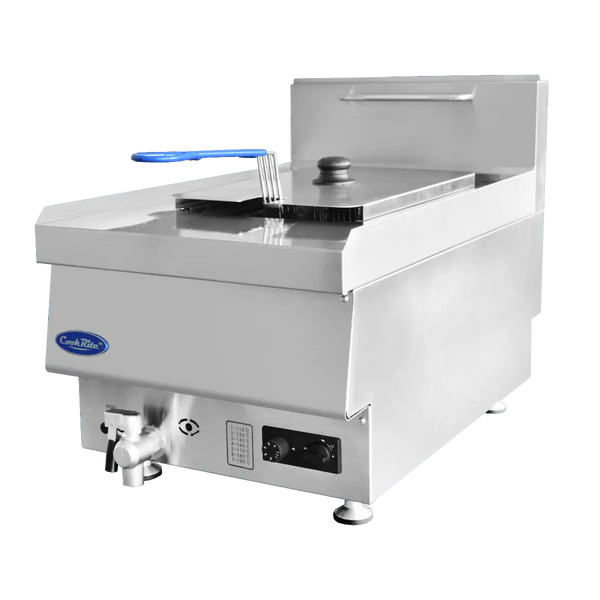 Cookrite AT65G4F-C-NG, 1 Tube Gas Deep Fryer