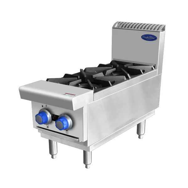Cookrite AT80G2B-C-LPG, 2 Burner Cook Tops