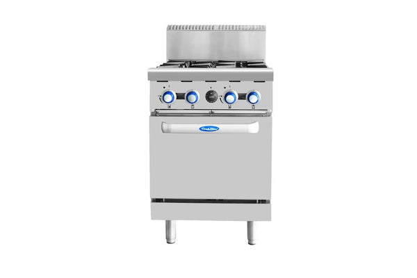 Cookrite AT80G4B-O-LPG, 4 Burners Oven