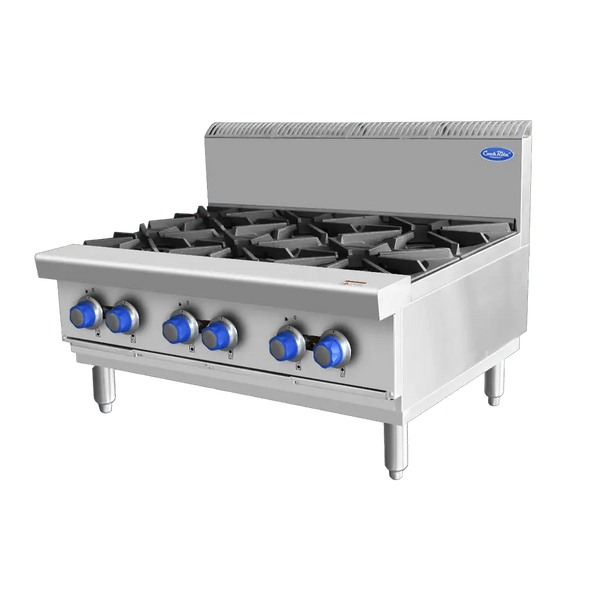 Cookrite AT80G6B-C-NG, 6 Burner Cook Tops