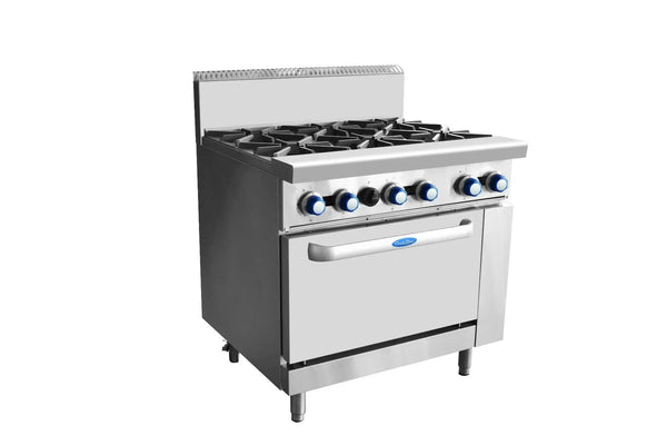 Cookrite AT80G6B-O-NG, 6 Burners Oven