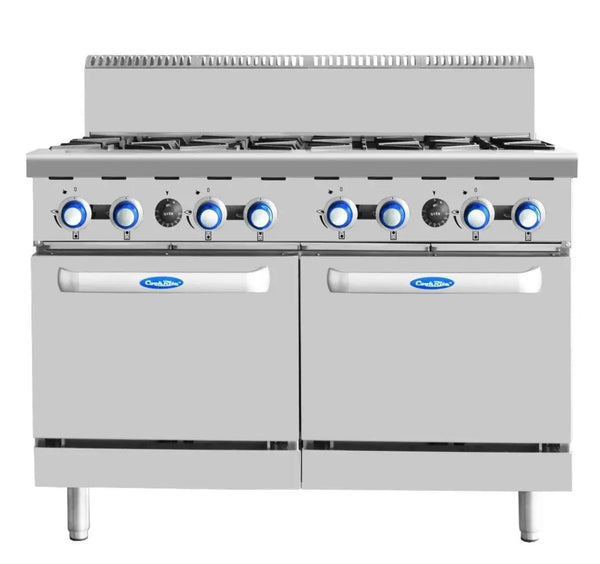 Cookrite AT80G8B-O-LPG, 8 Burners Oven