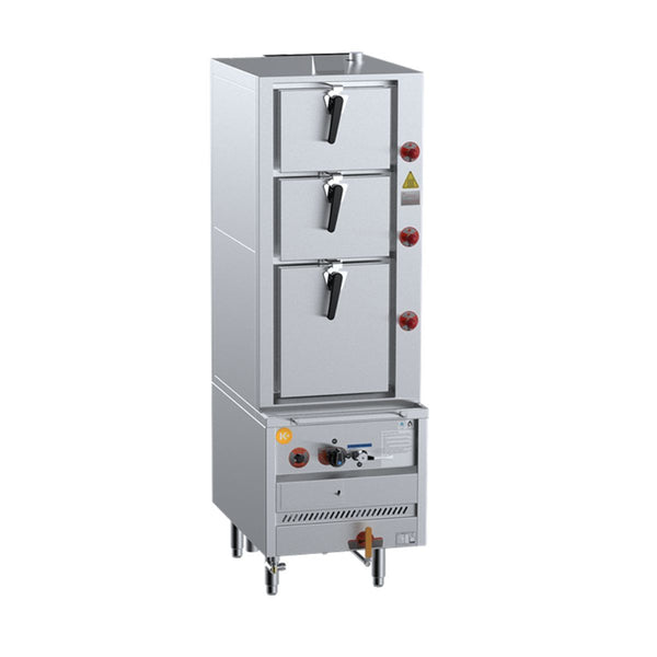 B+S K+ DSK-3S Triple Deck Steamer