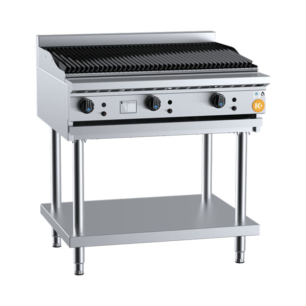 B+S K+ KCBR-9 Char Broiler on Stand
