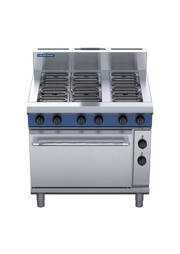 Blue Seal Evolution E56D, 6 Element Fan-Forced Oven Range