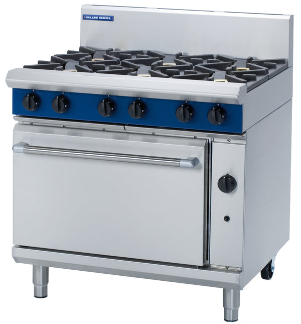 Blue Seal Evolution G506D, 6 Burner Oven Range
