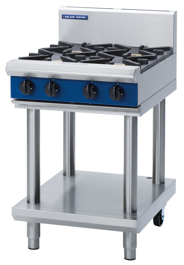 Blue Seal Evolution G514D-LS, 4 Burner Cooktop with Leg Stand