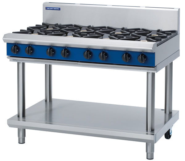 Blue Seal Evolution G518D-LS, 8 Burner Cooktop with Leg Stand