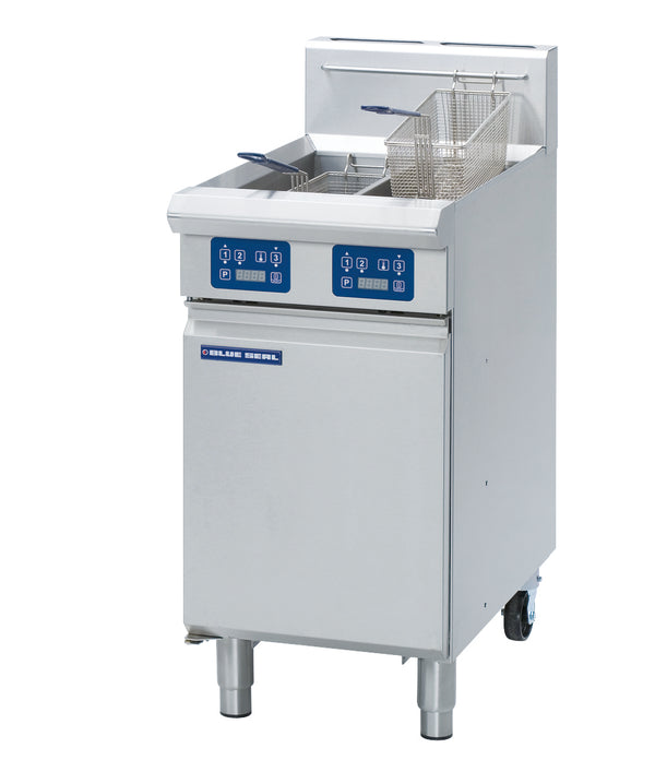 Blue Seal Evolution GT46E, 450mm Twin Pan Fryer