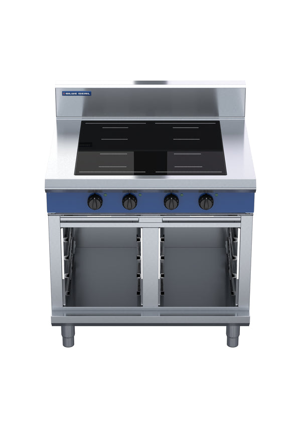 Blue Seal Evolution IN514R5-CB, 4 Zone Induction Cooktop with Cabinet Base