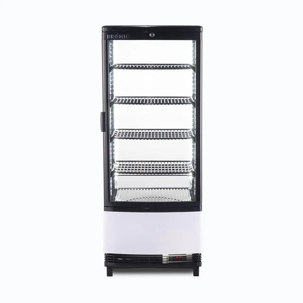 CT0100G4BC Curved Glass Countertop Beverage Chiller