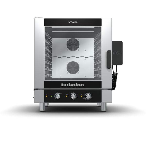 Turbofan EC40M7 Full Size 7 Tray Manual/Electric Combi Oven