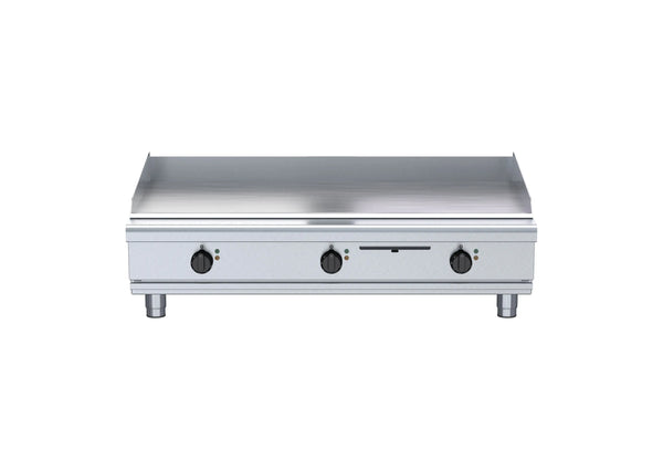 Waldorf 800 GPL8120E-B, 1200mm Griddle Low Back Model with Bench Base