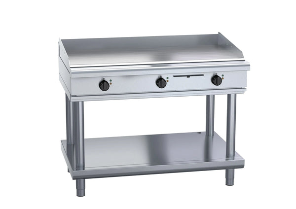 Waldorf 800 GPL8120E-LS, 1200mm Griddle Low Back Model with Leg Stand