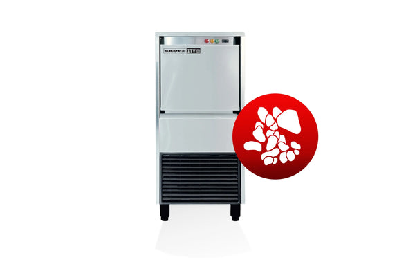 Skope ICE QUEEN IQ50 R290, Self-Contained Granular Ice Cube Maker
