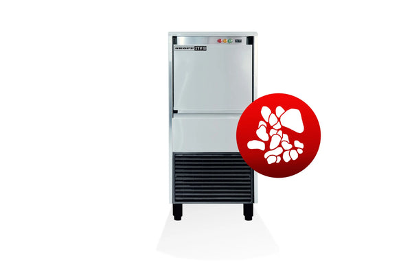 Skope ICE QUEEN IQ85 R290, Self-Contained Granular Ice Cube Maker