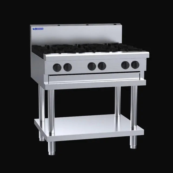 LUUS Static Oven RS-4B3C, 900mm 4 Burners, 300 Bbq & Oven