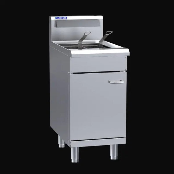 LUUS Fryer FV-45, 450mm 2 Basket Single Pan Fryer