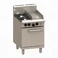 LUUS Static Oven RS-2B3P, 600mm 2 Burners, 300 Grill & Oven