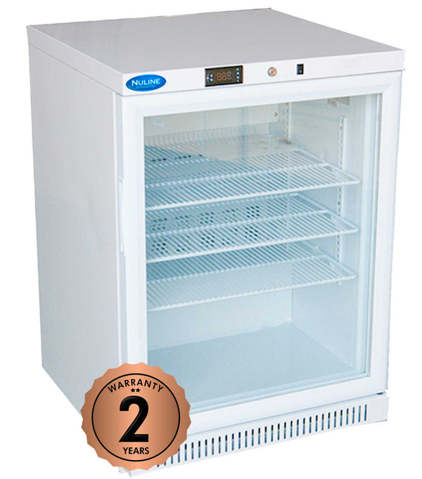 Nuline MLB125GP, 1 Glass Door Under Counter Breast Milk Fridge with Digital Control