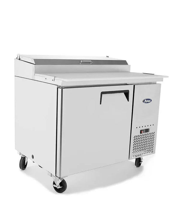 Atosa MPF8201, 1 Door Pizza Table Pizza Prep Fridge 396L