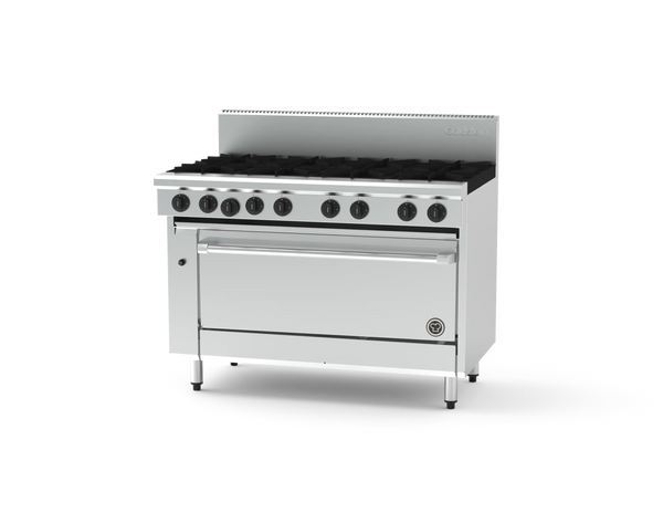 Goldstein PF840-X, 8 Burner Oven Range