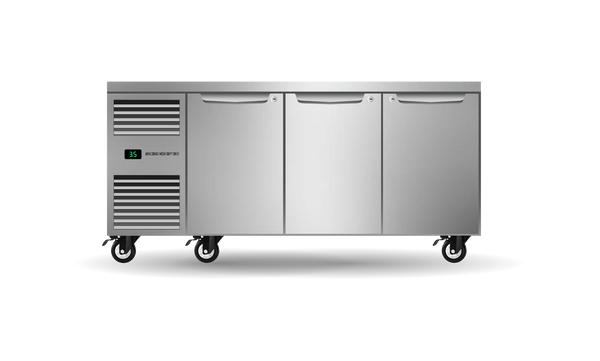 SKOPE ProSpec PG11.UBR.3.SD Three Solid Door Underbench GN 1/1 Fridge