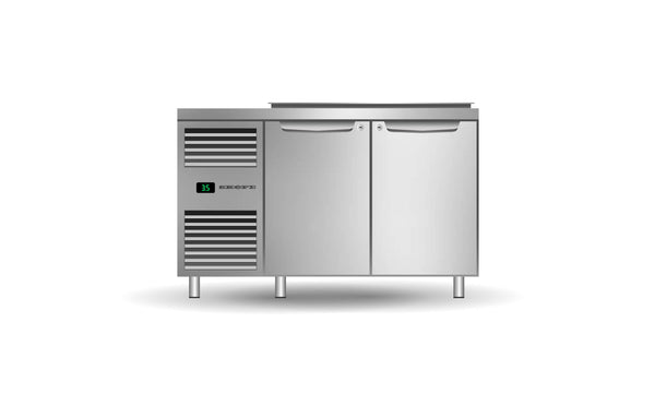 Skope ProSpec PG13.PPS.DC.2.SD Two Solid Door Salad Preparation GN1/3 Fridge