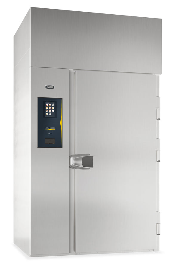 Zanussi Rapido 110562, 20 x 2/1GN Roll-In Blast Chiller-Freezer with Touch Screen Control, Remote Refrigerated Required, Floor Ramp, Disassembled