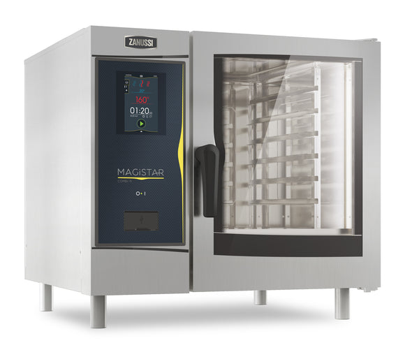 Zanussi Magistar 218630, 6 x 1/1GN Combi Oven with Touch Screen Control, Direct Injected Steam