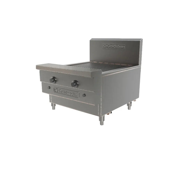 Goldstein RBA-24L, 610mm Char Broiler with Splashback