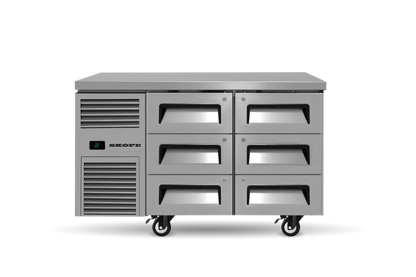 SKOPE RF7.UBR.2.D6 ReFlex 6 Drawer Underbench Fridge