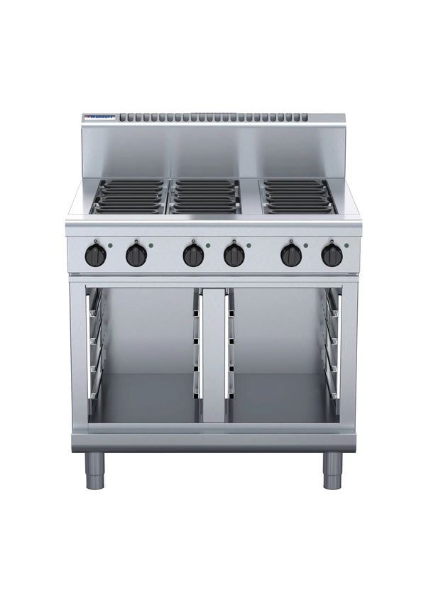 Waldorf 800 RN8600E-CB, 6 Element Cooktop with Cabinet Base