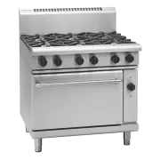 Waldorf 800 RN8610GEC, 6 Burner Convection Oven Range