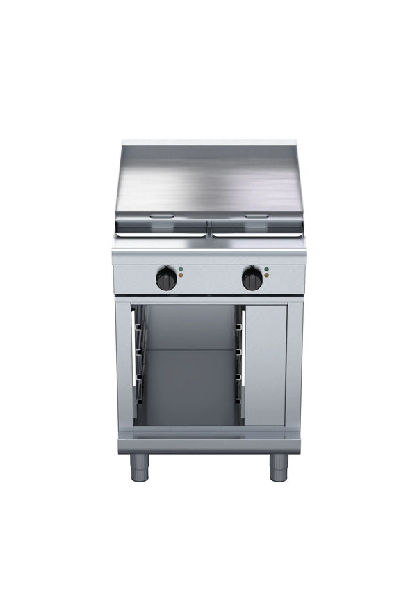 Waldorf 800 RNL8406E-CB, 600mm Griddle Low Back Model with Cabinet Base