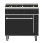 Waldorf Bold RNLB8610GC, 6 Burner Convection Oven Range Low Back Model