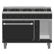 Waldorf Bold RNLB8810GE, 8 Burner Oven Range Low Back Model