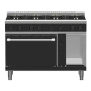Waldorf Bold RNLB8810G, 8 Burner Oven Range Low Back Model