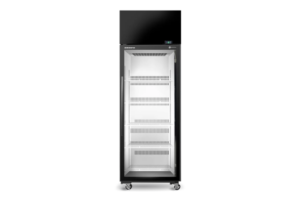 Skope SKT650N-A 1 Glass Door Display or Storage Fridge - White/Black