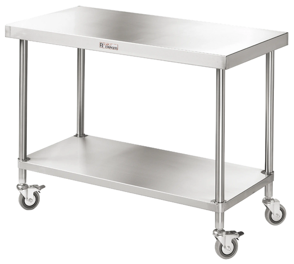 Simply Stainless SS03.0600 Mobile Work Bench (600 Series) - 600-mm