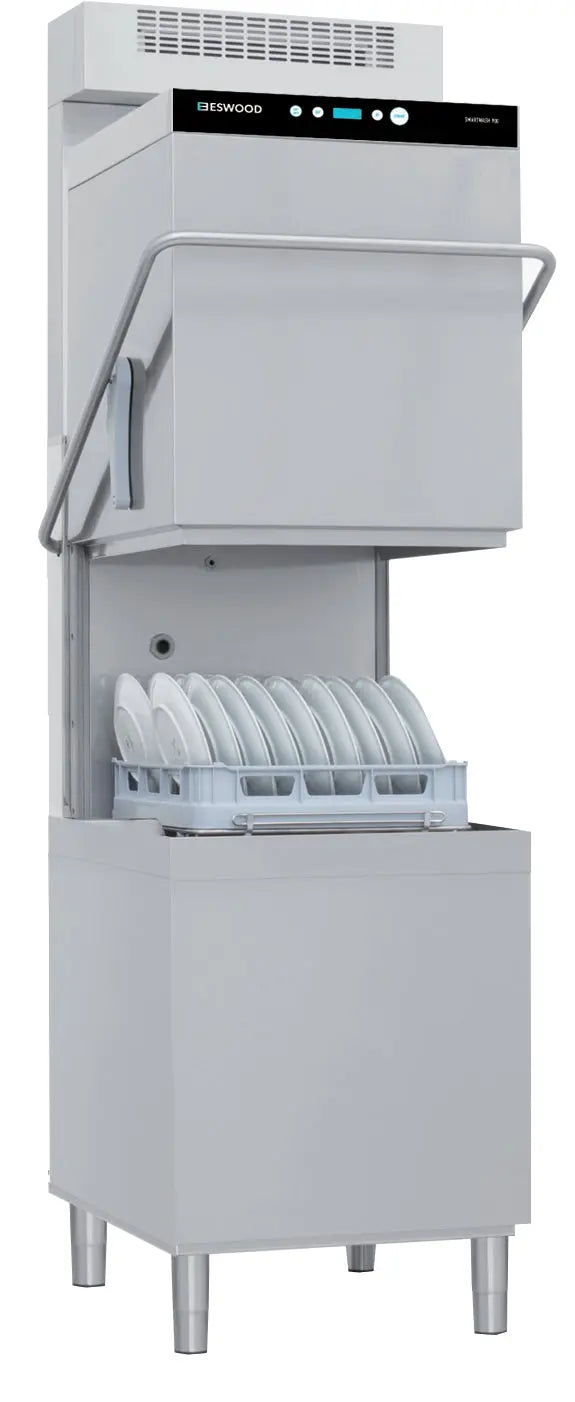 Eswood SW900V, 500mm x 500mm Rack Pass Through Dishwasher