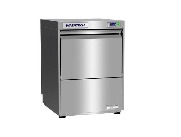 Washtech UL, 500mm Rack Undercounter Glasswasher
