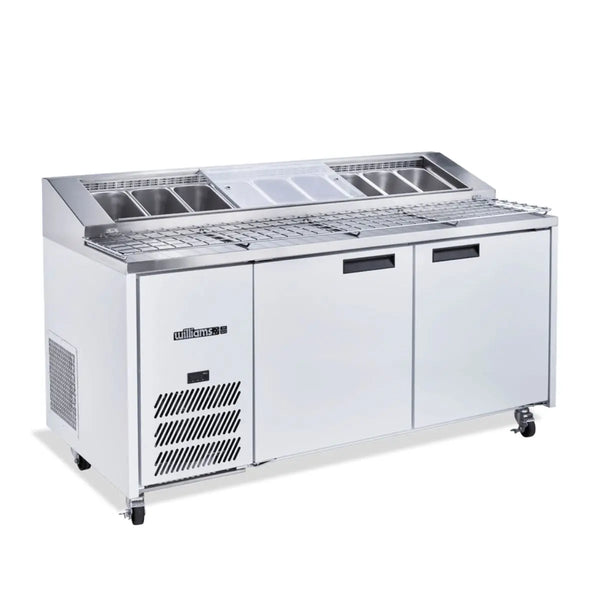 Williams Jade HJ2PCBA Two Door Pizza Preparation Fridge- Colorbond